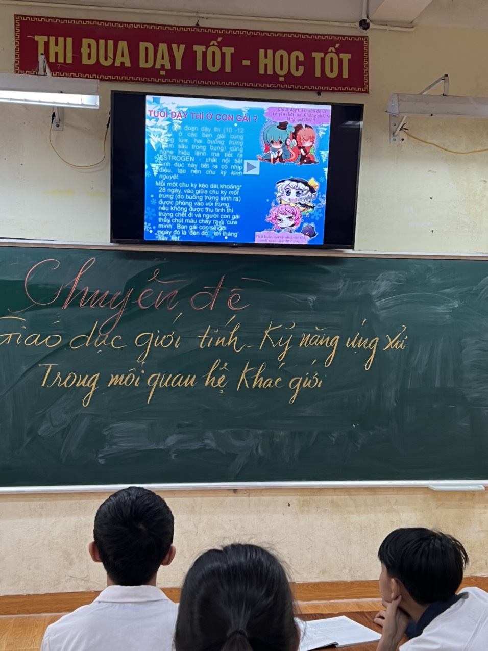 Giáo dục giới tính cho học sinh toàn trường