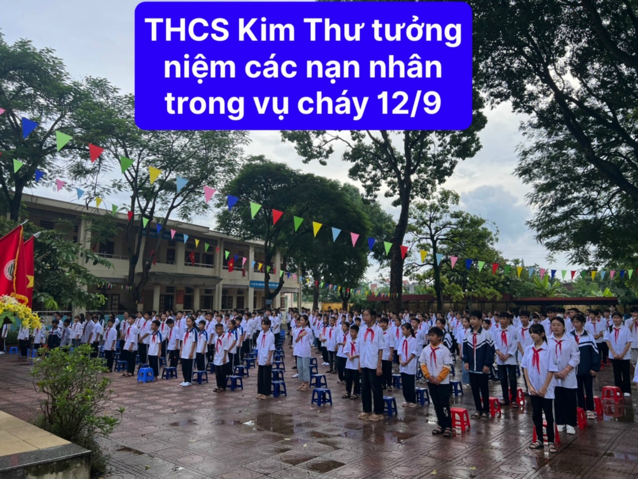 Hành trình nhân ái và tưởng niệm các nạn nhân trong vụ cháy 12/9