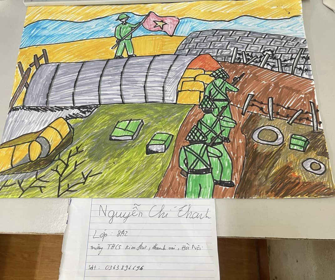 Cuộc thi "Vẽ tranh về chiến thắng Điện Biên Phủ và Điện Biên Phủ hôm nay"